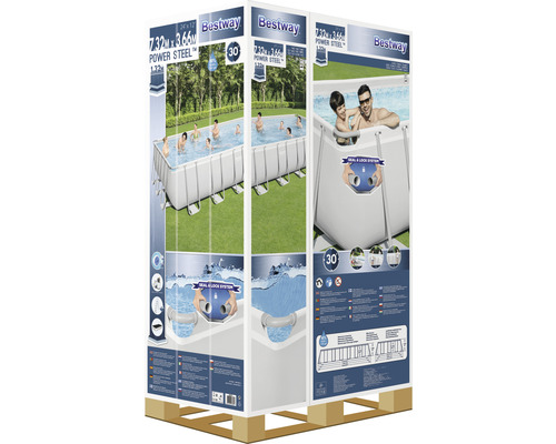 Piscină cu cadru metalic Bestway Framepool 732x366x132 cm | HORNBACH