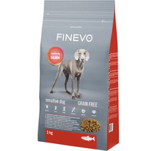 Finevo hrană uscată pentru câini cu somon pentru câini sensibili, 3 kilograme