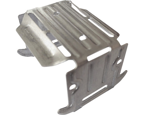 Conector metalic de colț pentru structuri din lemn