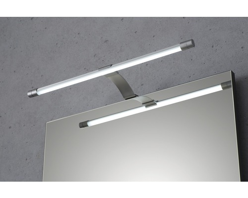 Lampă pentru oglindă cu LED integrat pelipal Capri 4,6 W IP 20 argintiu