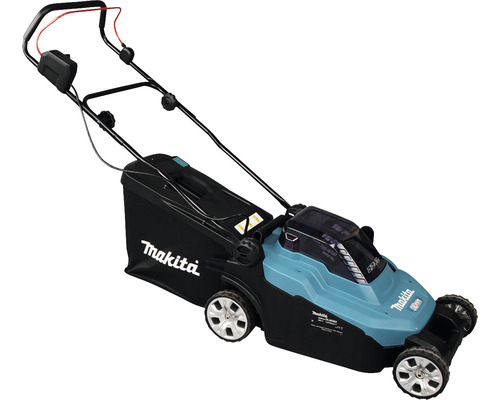 Mașină de tuns iarba cu acumulator Makita cu coș colector