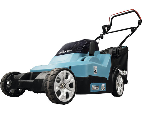 Mașină de tuns iarba cu acumulator Makita cu coș colector