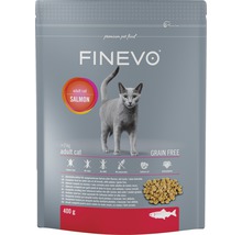 Hrană uscată pentru pisici Finevo Adult cu somon 0,4 kg-thumb-0