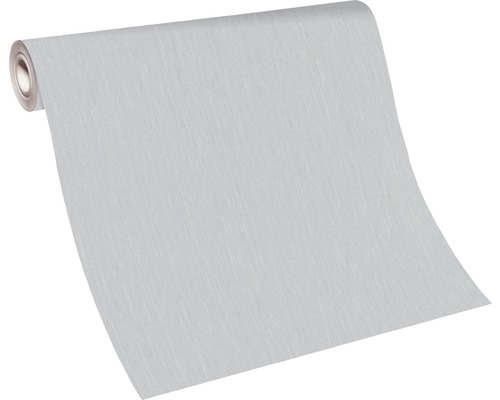 Rola de tapet gri cu aspect textil