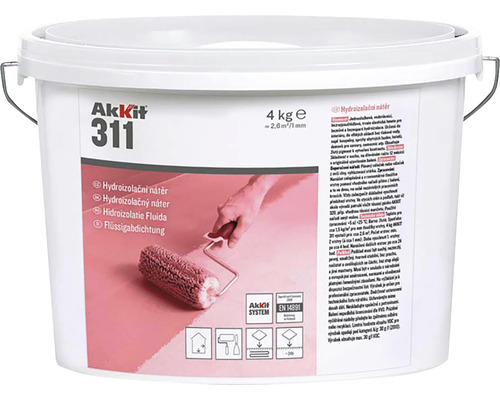 Hidroizolație fluidă Akkit 311 4 kg-0