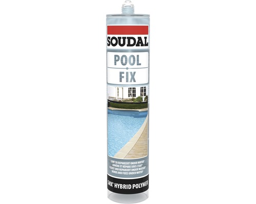 Adeziv SOUDAL Pool Fix pentru reparații piscine 290 ml