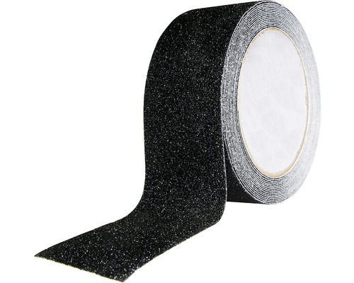 Bandă antiderapantă Roxolid High Grip neagră 48 mm x 5 m Rolă bandă antiderapantă pentru creșterea siguranței la mers