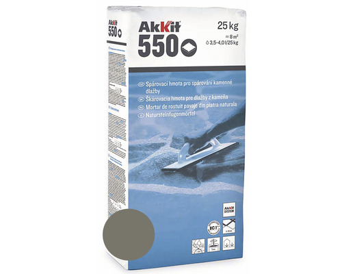 Chit de rosturi Akkit 550 flexibil 25 kg pentru pavaje din piatră naturală
