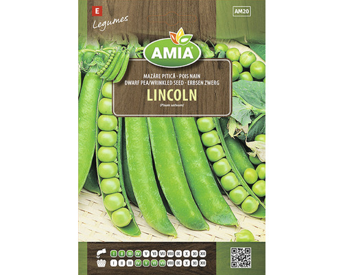 Semințe legume Amia mazăre Lincoln buc
