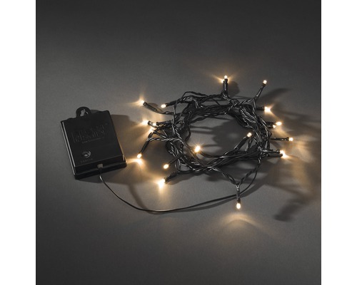 Ghirlandă luminoasă, 20 led-uri, inclus senzor & timer-0