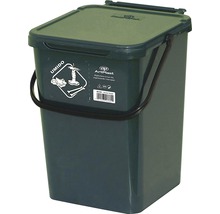 Recipient pentru compost cu capac și mâner pentru deșeuri organice