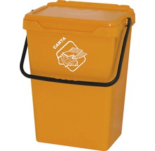 Coș de hârtie cu capac și mâner pentru deșeuri de hârtie