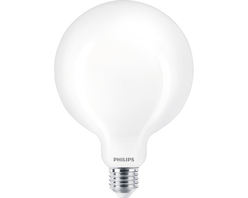 Bec LED Philips E27 13W 2000 lumeni, glob mat G120, lumină caldă