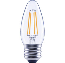 Bec LED variabil Flair E27 2,2W 250 lumeni, glob clar lumânare, lumină caldă