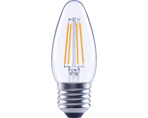 Bec LED variabil Flair E27 2,2W 250 lumeni, glob clar lumânare, lumină caldă