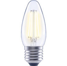 Bec LED variabil Flair E27 4W 470 lumeni, glob clar lumânare, lumină caldă
