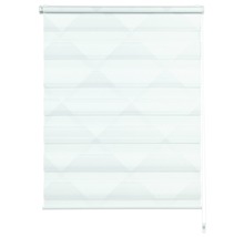Rulou dublu Easyfix Triangle alb/gri 75x150 cm