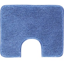 Covoraș de toaletă albastru din material textil