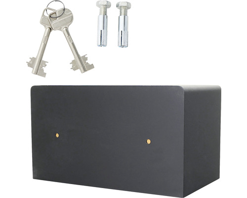 Cutie poștală cu două chei și material de montaj