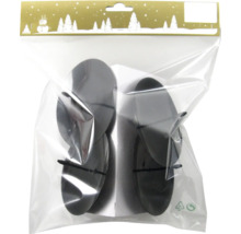 Pachet de glisoare negre pentru mobilă