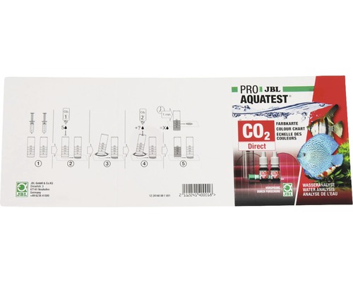 Pro JBL Aquatest CO2 Direct test de apă pentru analiza apei