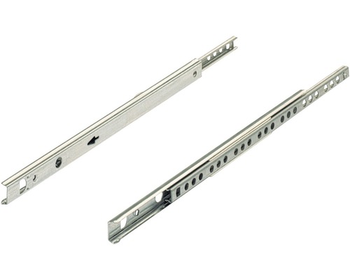 Glisiere tip șină cu bile Hettich KA1730 220-355 mm, max. 10kg, oțel zincat, 1 pereche