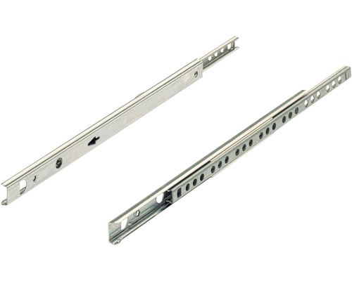 Glisiere tip șină cu bile Hettich KA1730 250-410 mm, max. 10kg, oțel zincat, 1 pereche