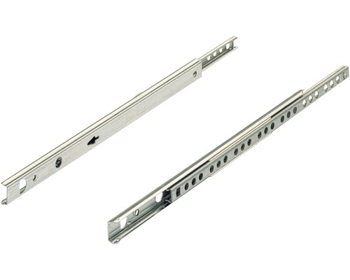 Glisiere tip șină cu bile Hettich KA1730 450mm, max. 10kg, oțel zincat, 1 pereche