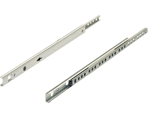 Glisiere tip șină cu bile Hettich KA1730 500mm, max. 10kg, oțel zincat, 1 pereche