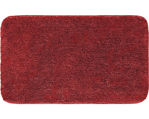 Covoraș baie Grund MELANGE 80x140 cm roșu rubin