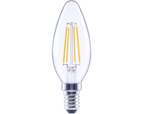 Bec LED variabil Flair E14 2,2W 250 lumeni, glob clar lumânare, lumină caldă Bec LED în formă de picătură cu soclu E14