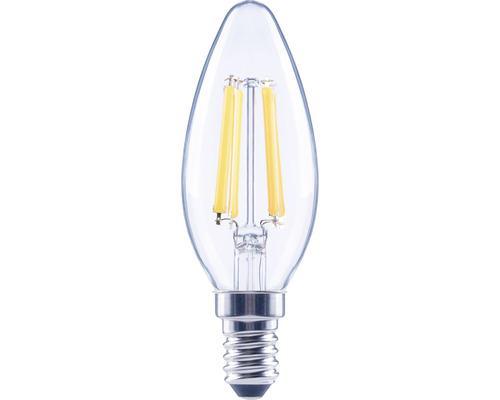 Bec LED variabil Flair E14 5,5W 806 lumeni, glob clar lumânare, lumină caldă Bec LED variabil Flair E14 5,5W 806 lumeni, glob clar lumânare, lumină caldă