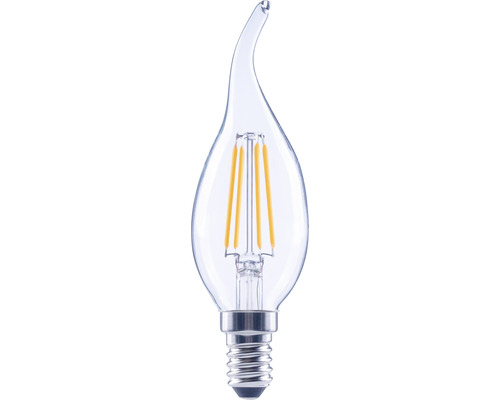 Bec LED variabil Flair E14 2,2W 250 lumeni, glob clar lumânare decorativă, lumină caldă