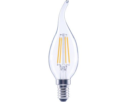 Bec LED variabil Flair E14 2,2W 250 lumeni, glob clar lumânare decorativă, lumină caldă Bec LED în formă de lumânare cu soclu E14