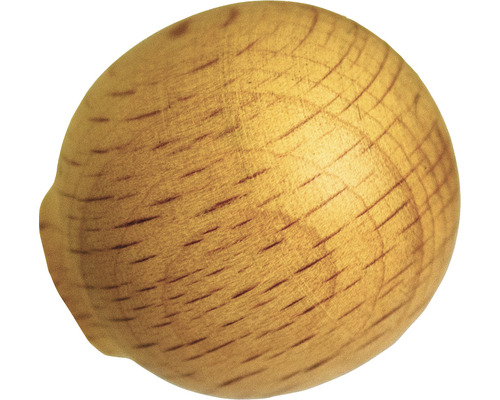 Prim-plan al unei sfere din lemn