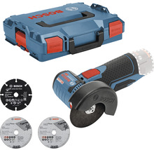Polizor unghiular fără acumulator Bosch Professional GWS12V-76 12V 76mm, incl. accesorii & valiză L-BOXX 102-thumb-0