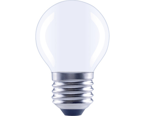 Bec LED variabil Flair E27 4W 470 lumeni, glob mat G45, lumină caldă Bec cu soclu cu șurub