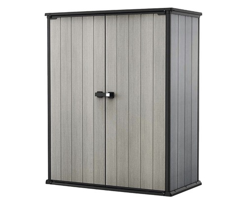 Dulap depozitare grădină pentru unelte Keter High Store Plus DuoTech plastic 140x170,4x73 cm gri Dulap depozitare grădină pentru unelte Keter High Store Plus DuoTech plastic 140x170,4x73 cm gri