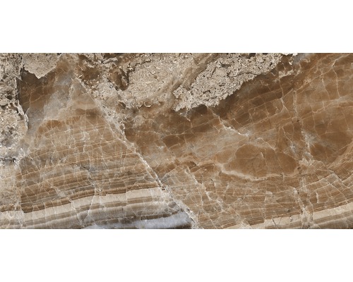 Gresie / Faianță porțelanată glazurată Onyx Exotic Mirror 80x160 cm