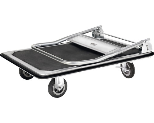 Cărucior de transport pliat cu patru roți