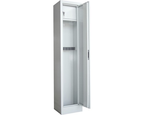 Dulap deschis pentru arme din oțel cu compartiment interior care se poate încuia