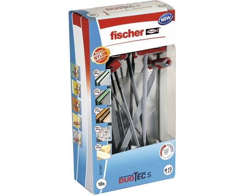 Fischer DuoTec S Set de 10 dibluri basculante