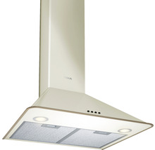 Hotă bucătărie tip șemineu Teka DOS 60.1 VN 60 cm, 3 trepte putere, free outlet 650mc/h, turbină dublă, finisaj Vanilla