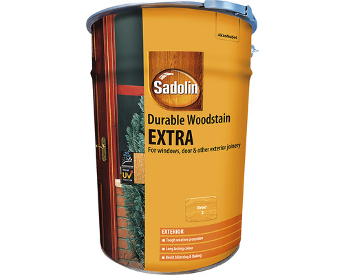 Lazură pentru lemn Sadolin Extra brad 19 l Sadolin Durable Woodstain Extra pentru ferestre, uși și alte tâmplării exterioare