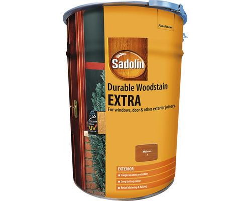 Lazură pentru lemn Sadolin Extra mahon 19 l