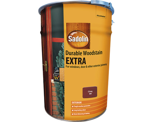 Lazură pentru lemn Sadolin Extra cireș 19 l Cutie cu lazură pentru lemn de lungă durată Sadolin Extra