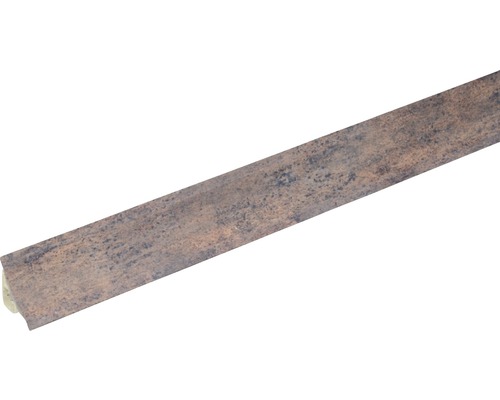 Plintă antistrop PVC pentru protecție blat bucătărie 3000x23x23 mm Rusty Iron