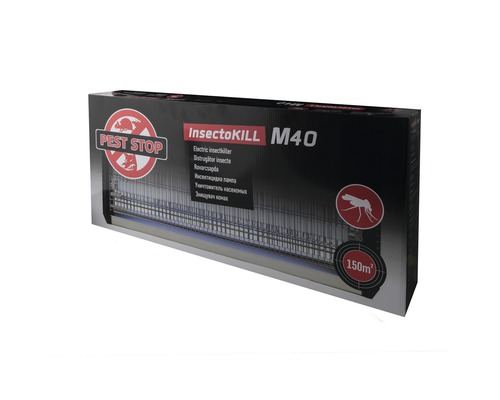 Capcană electrică pentru insecte InsectoKILL M40 în ambalajul produsului