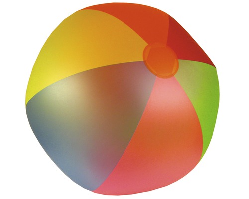 Mingea de plajă colorată pentru joacă și distracție în aer liber
