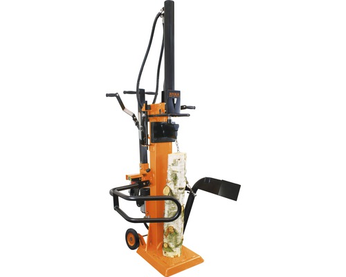 Despicător de lemne cu buștean